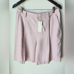 PURE&SIMPLE Rose Petal Pastel Pink Bermuda Shorts Viscose Size M